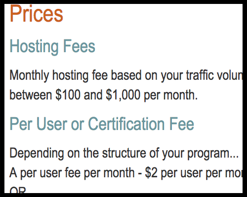 Pricing Page